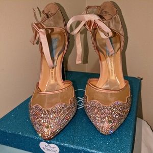 Blue by Betsey Johnson Rhinestone Pump size 11